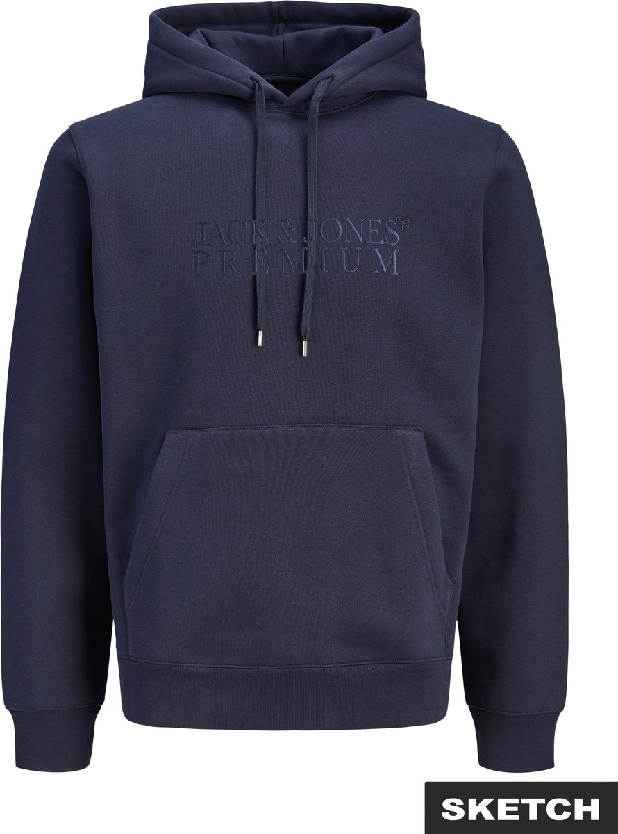 JACK&JONES - JPRBLAETHAN BRANDING HOOD SWEAT SMU - Heren - Sweaters