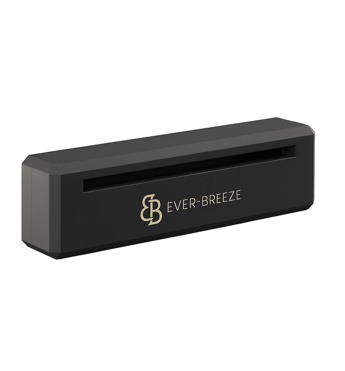 Ever-Breeze Auto Diffuser - Auto Parfum - Stijlvol Zwart Design - Werkt met Luchtstroom - Navulbaar Systeem