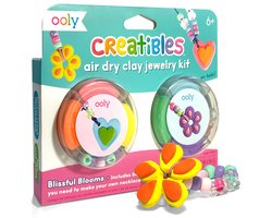 Ooly - Creatibles - Air dry clay kit - Jewelry kit - Blissful Blooms