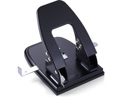 Standaard perforator met 2 gaten - capaciteit voor 30 vellen - zwart