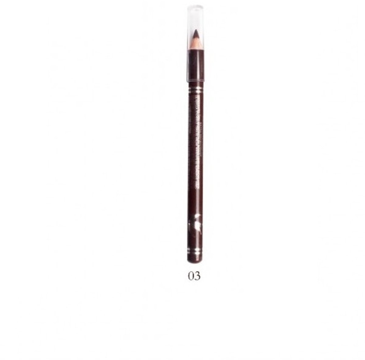 Easy Paris Cosmetics - Oogpotlood - Lippotlood - Eyeliner Pencil - Lipliner Pencil - Extra Waterproof - Bruin - Marron Chocolate - Nummer 003 - 1 Stuks