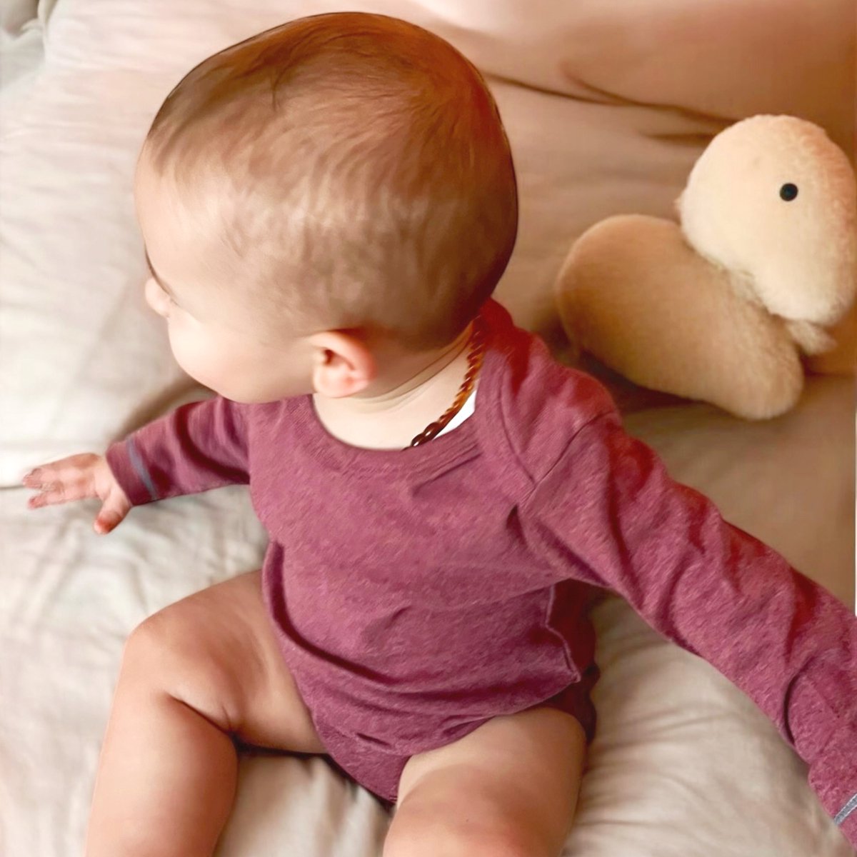 Babyrompertje met lange mouwen OrganicEra biologische baby rompertje met lange mouwen