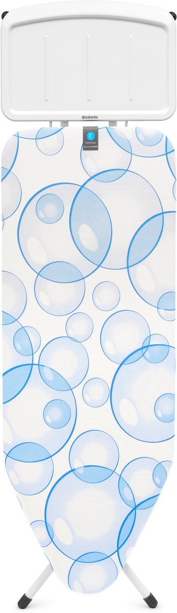 Brabantia Strijkplank C 124 x 45 cm Bubbles
