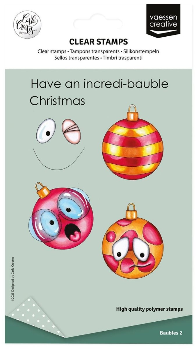 Clearstamps Baubles 2 - Carla Creates