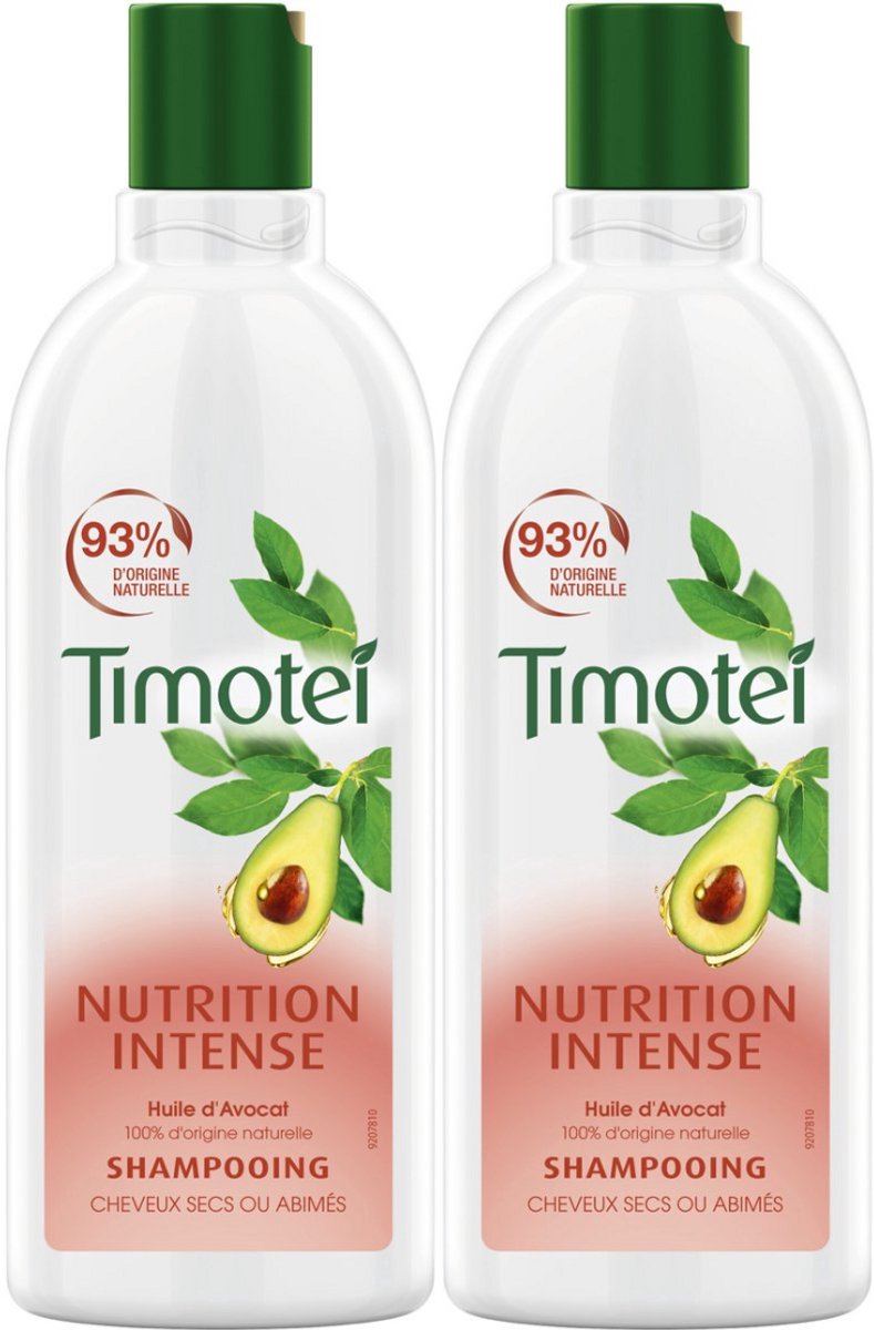 Timotei Shampoo Intense Repair met Avocado olie - Voor Droog of Beschadigd Haar - 2 x 300 ml