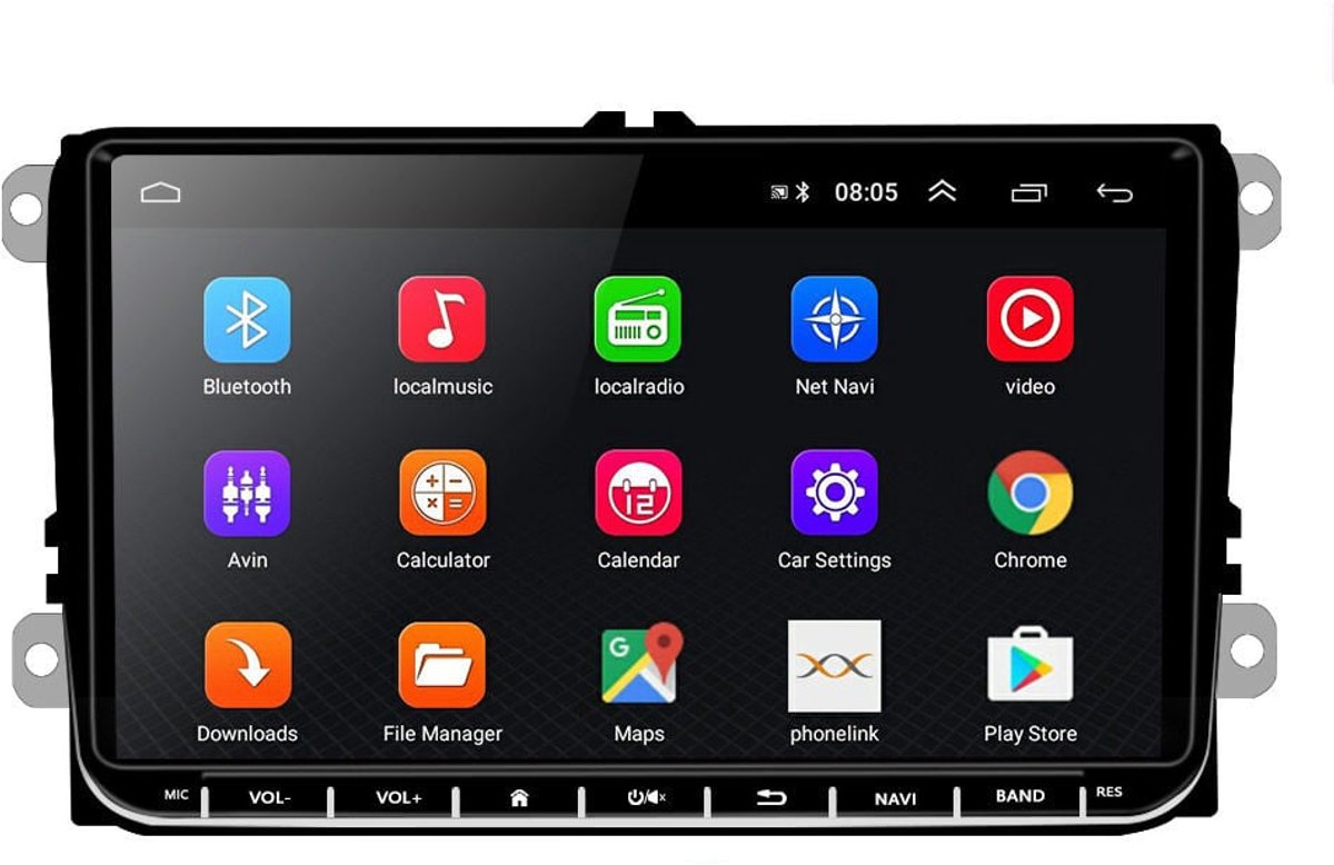 Vind transporter t6 radio in Autoradio's op