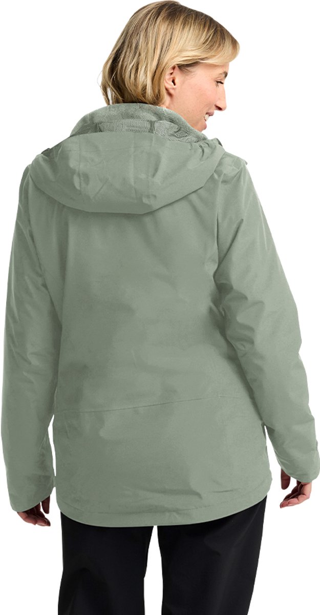 Jack Wolfskin MOONRISE 3IN1 JKT W Dames Outdoorjas - Afbeelding 5