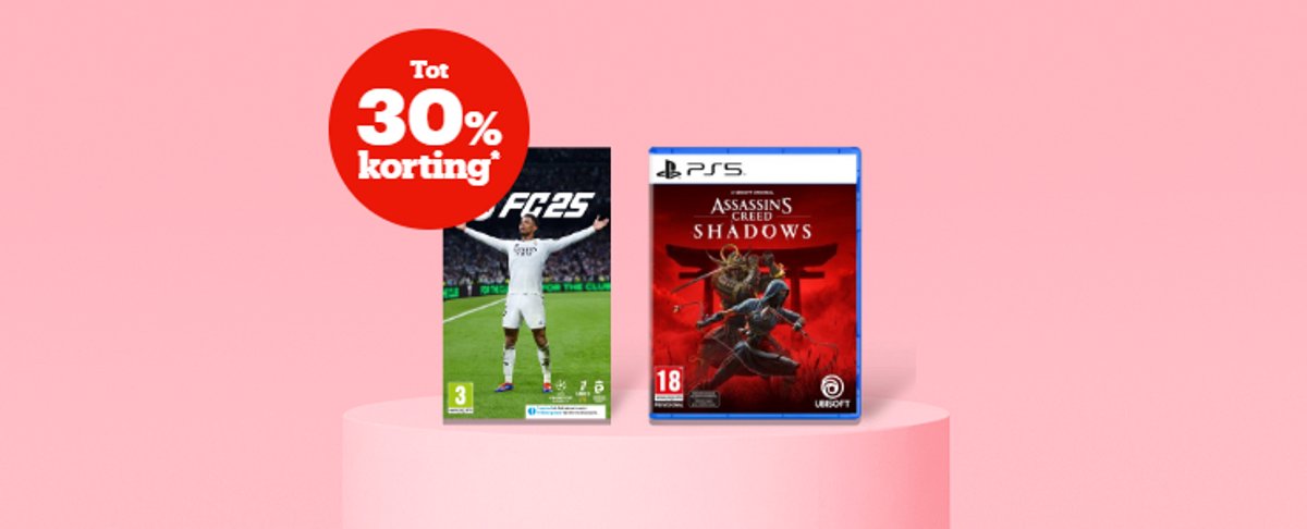 Tot 30% korting* op