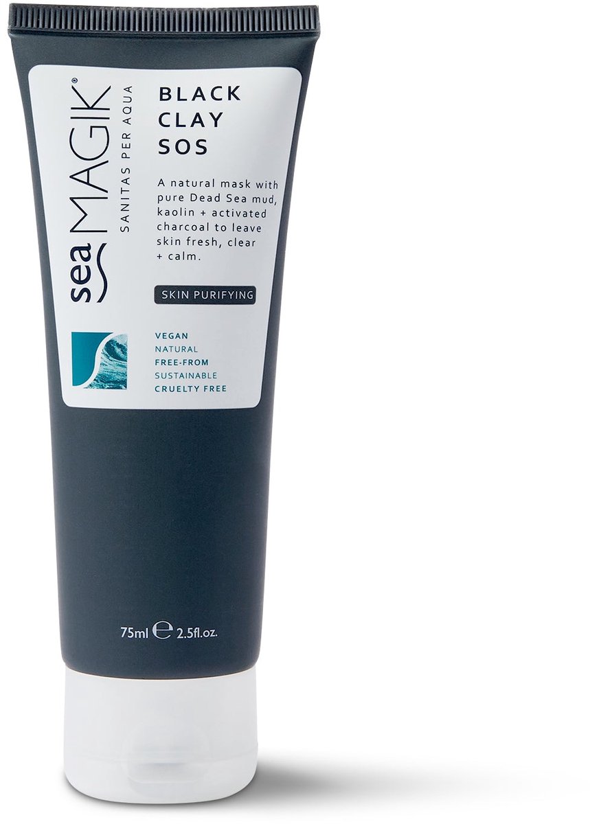 Sea Magik - Black Clay Sos Mask - 75ml