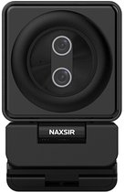 Webcam Médias HD 4K NAXSIR avec télécommandes - Ideal pour les conférences Web et la diffusion en direct | Avec Optique binoculaire et télécommande