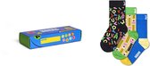 Happy Socks - Kids 3-Pack Back To School Socks Gift Set - Unisex - Sokken
