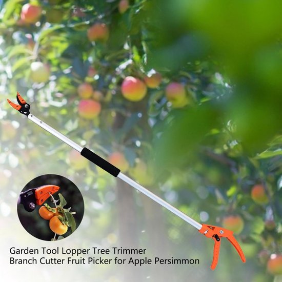 RFWR® Ergonomische Tuinschaar met Lange Steel voor Snoeien en Plukken van Merkloos	 — afbeelding 2