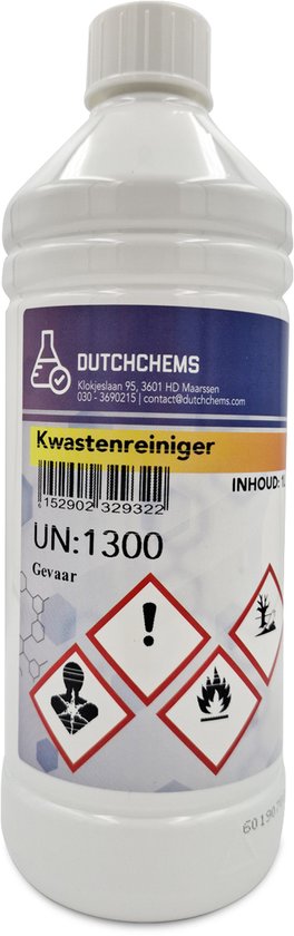Kwastenreiniger 1L – Verfresten Verwijderen – Verfkwasten en Rollers Schoonmaken