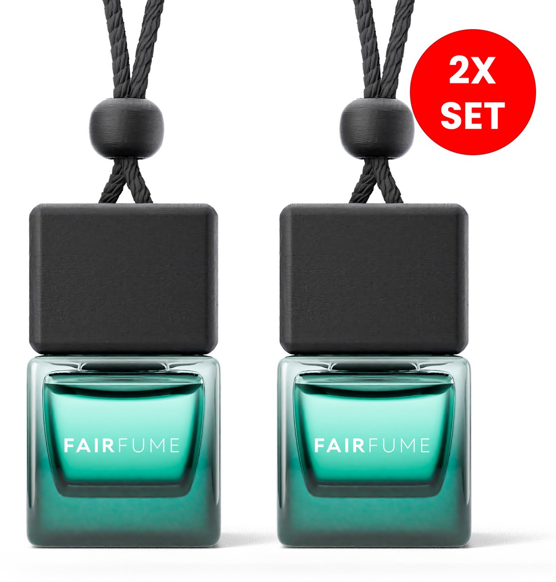Goedkoopste Fairfume® - Auto Parfum no.163 – Lady Millionair - Geïnspireerd op Designer Parfum - Auto Geurverfrisser - Autoaccessoires – Parfum Voor Dames - Cadeau Vrouw – (2x Set) - Blauw