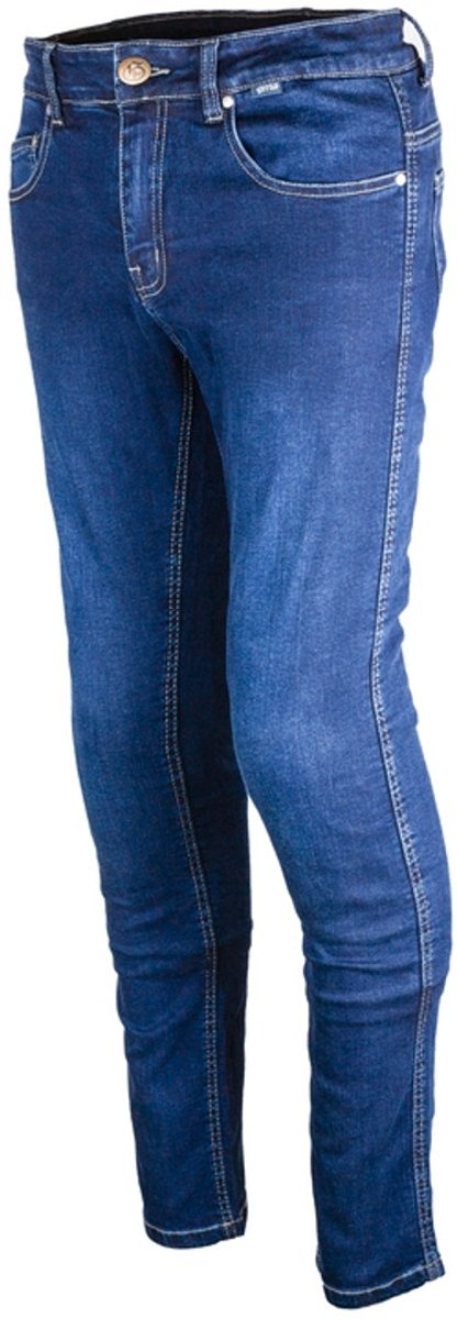 gms Rattle Slim Donkerblauwe Motorjeans