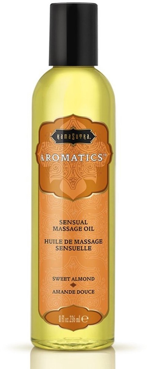Kama Sutra Aromatics - massage olie - fles - Sweet Almond - 236ml