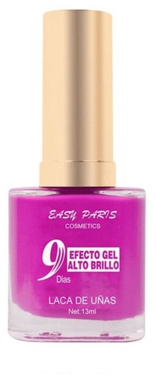 Easy Paris - Nagellak - Licht Paars Roze Magenta Fuchsia Purper - 1 flesje met 13 ml inhoud - Nummer 024