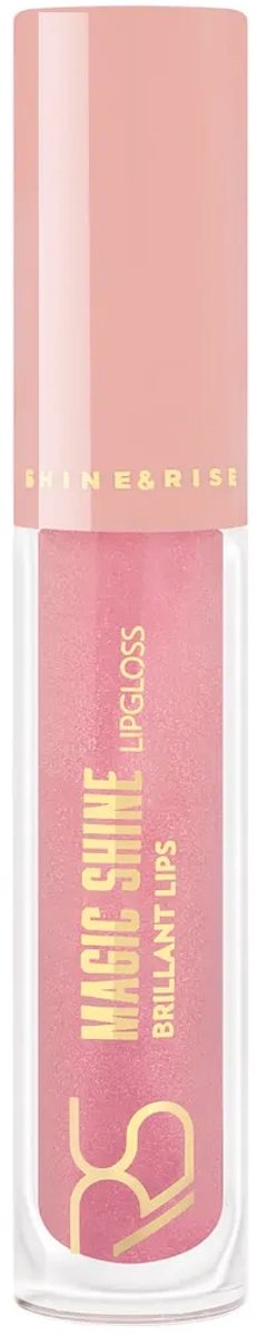 Rise and Shine Magic Shine Lipgloss No:3 - Candy Rush, Natuurlijk Lichtroze en Langhoudende Glans, Niet-plakkerig - 4,5 ml Dilan Polat