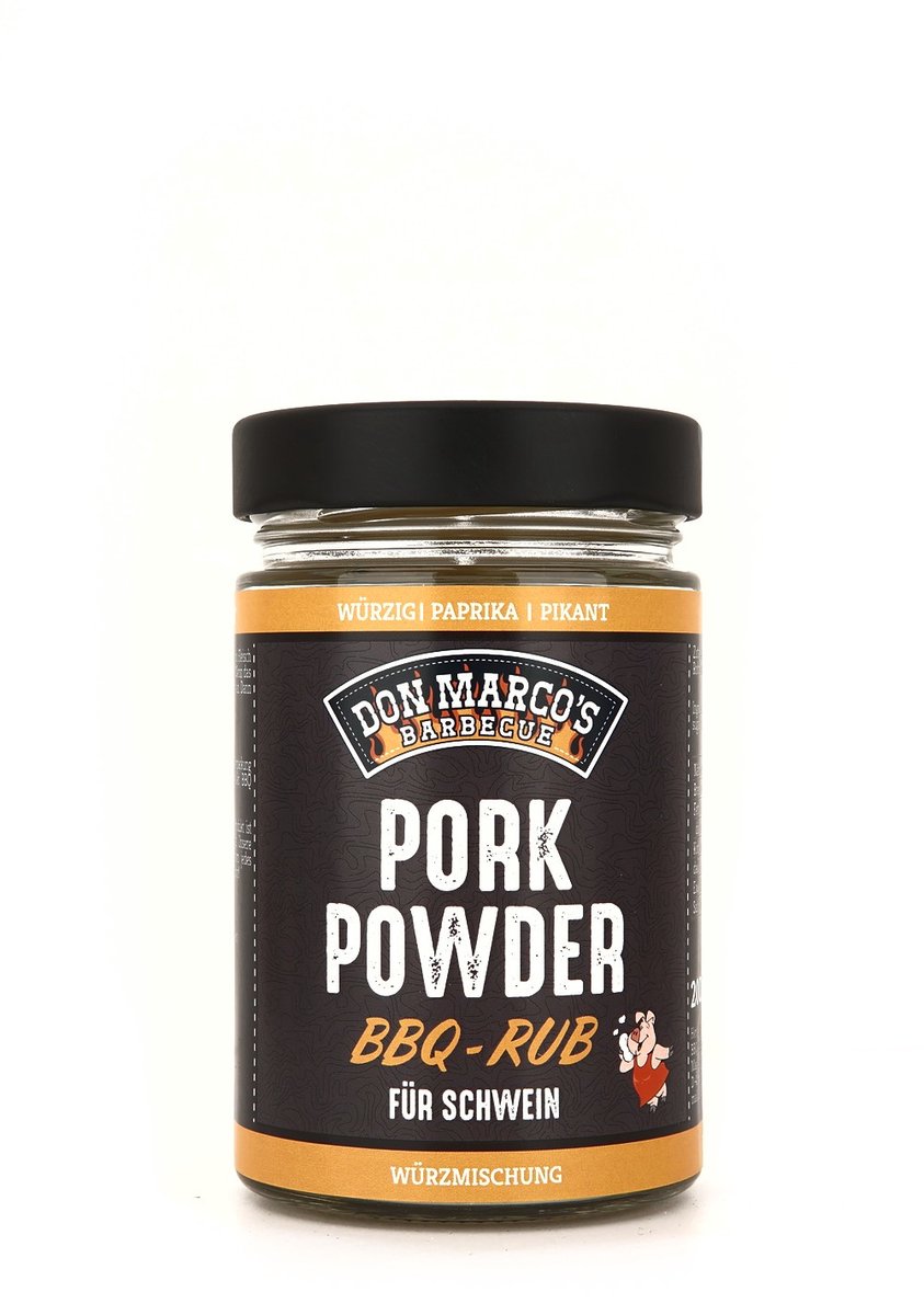 Don Marco's - Pork Powder - BBQ RUB - 220 gram