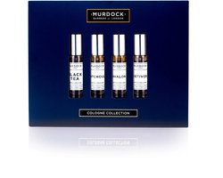 Murdock London - Cologne Collection - 4 x 10ml - Giftset - Black Tea, Vetiver, Avalon en Patchouli