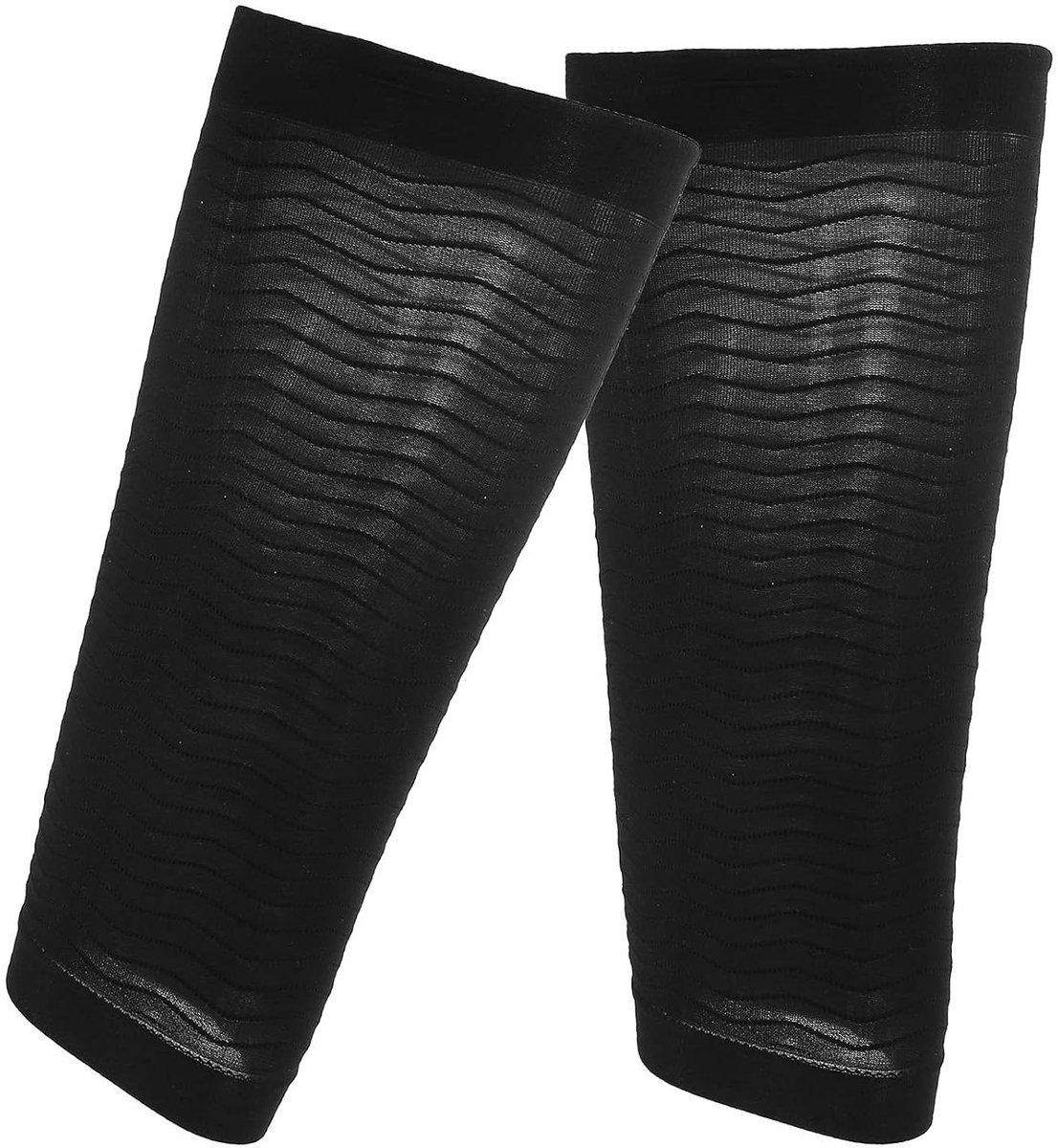 Dij Compressie Mouw voor Vrouwen - Afslankende Dij Wraps - Shaper voor het Vormgeven van de Figuur - Zwart