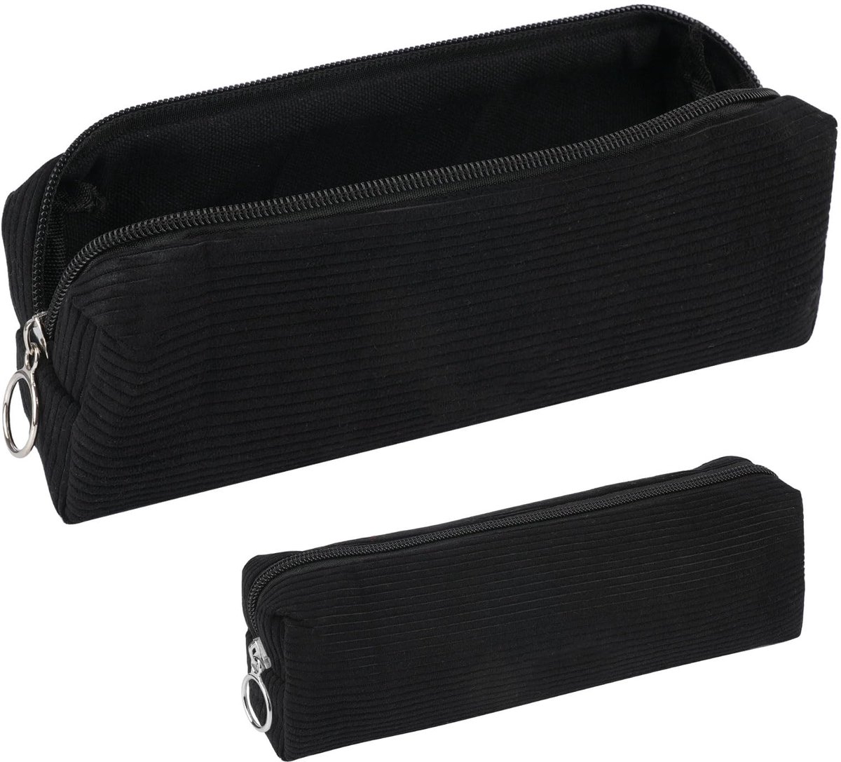 Trendy Etui van Ribstof - Modieuze Pennenzak voor Tieners