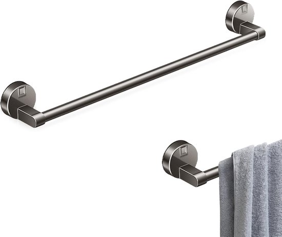 Menz Handdoekhouder zonder boren in zwart, 6 stuks – Robuuste badkamer handdoekhouders, moderne zelfklevende haken, haken voor de badkamer, zelfklevende haken, ideaal als functionele handdoekhaken Menz Handdoekhouder zonder boren in zwart, 6 stuks – Robuuste badkamer handdoekhouders, moderne zelfklevende haken, haken voor de badkamer, zelfklevende haken, ideaal als functionele handdoekhaken