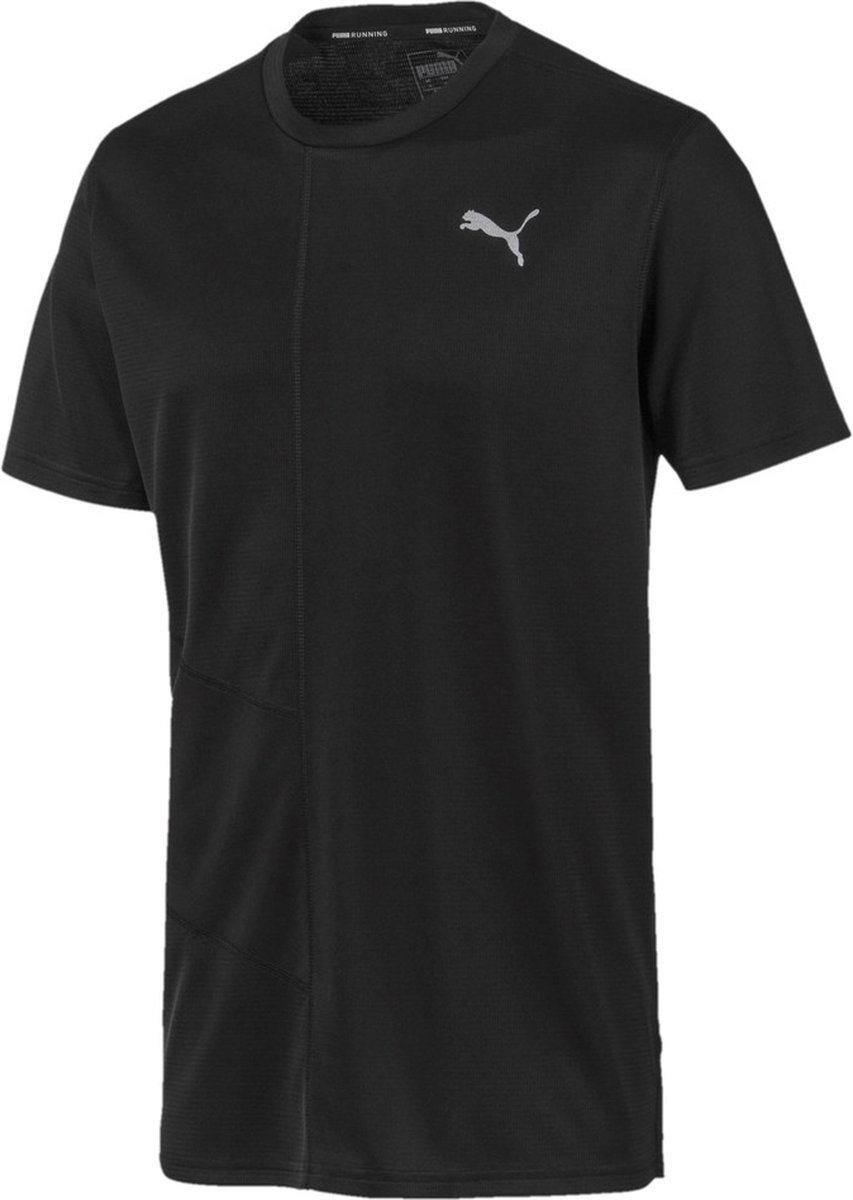 PUMA Ignite S/S Tee Sportshirt Heren Puma Zwart