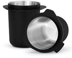 Normcore portafilter doseerbeker, 53,3 mm, roestvrij staal 304, matzwart, antiaanbaklaag, geschikt voor Breville Barista Express en 54 mm Breville machines