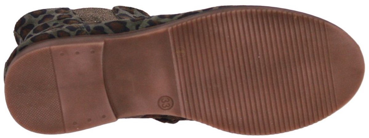 Pom d'Api City Jodzip Leopard Kaki
