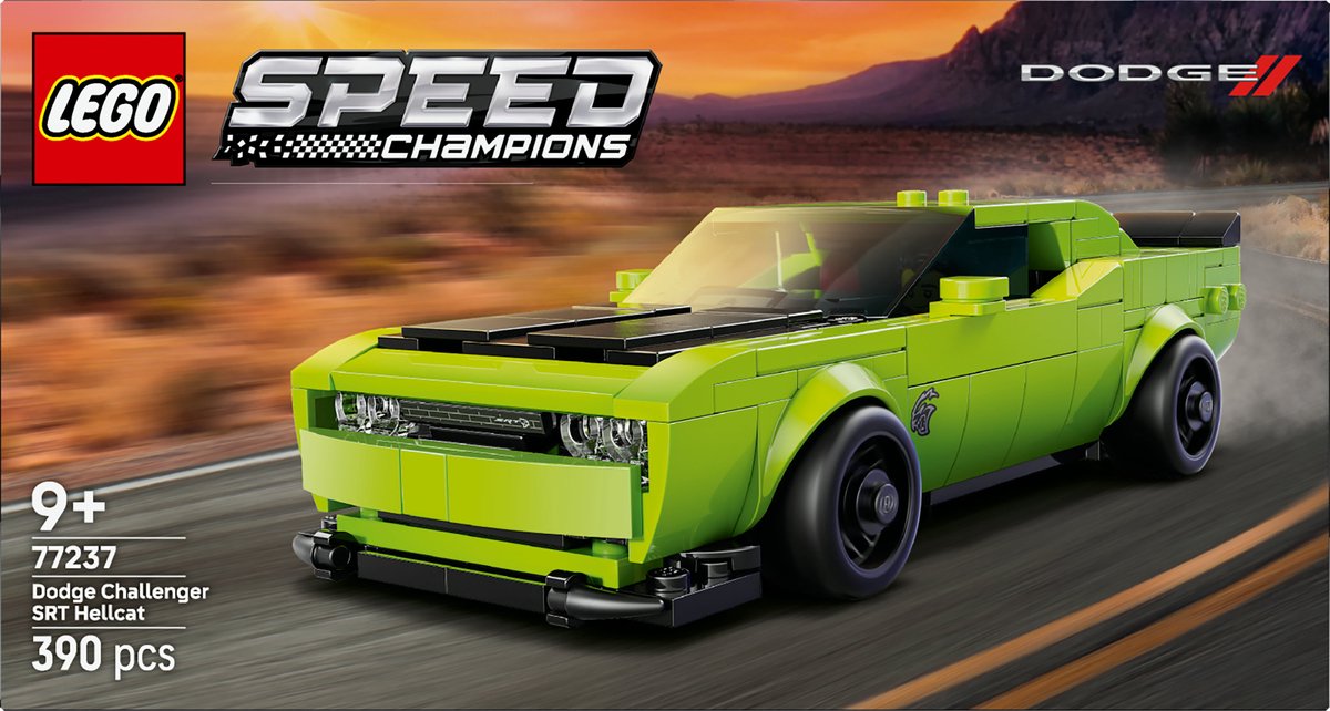 LEGO® Speed Champions Dodge Challenger SRT Hellcat Sportauto - 77237 — afbeelding 10