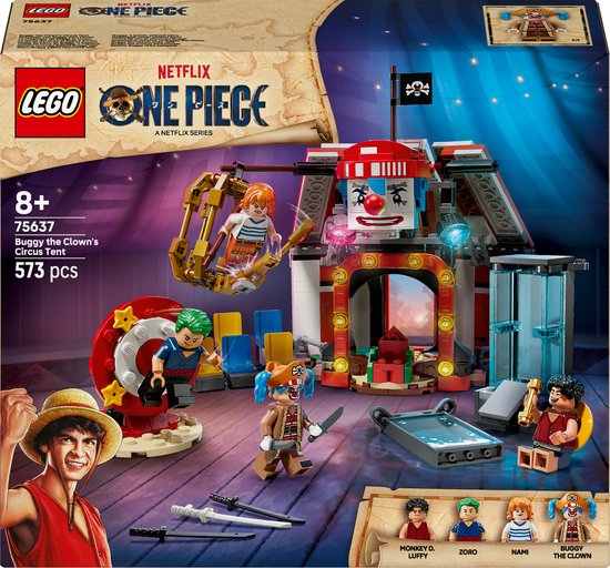 LEGO One Piece 75637 Buggy the Clown's Circus Tent kopen
