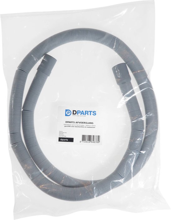 Kit Vidange Lave Linge Tuyau Vidange Machine à Laver 2m - Universel Lave-linge/lave-vaisselle - 4 Diamètres Adaptateur Rallonge Lave Linge
