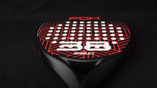 Brimley PDX38 Padel racket - Carbon - Inclusief draagtas