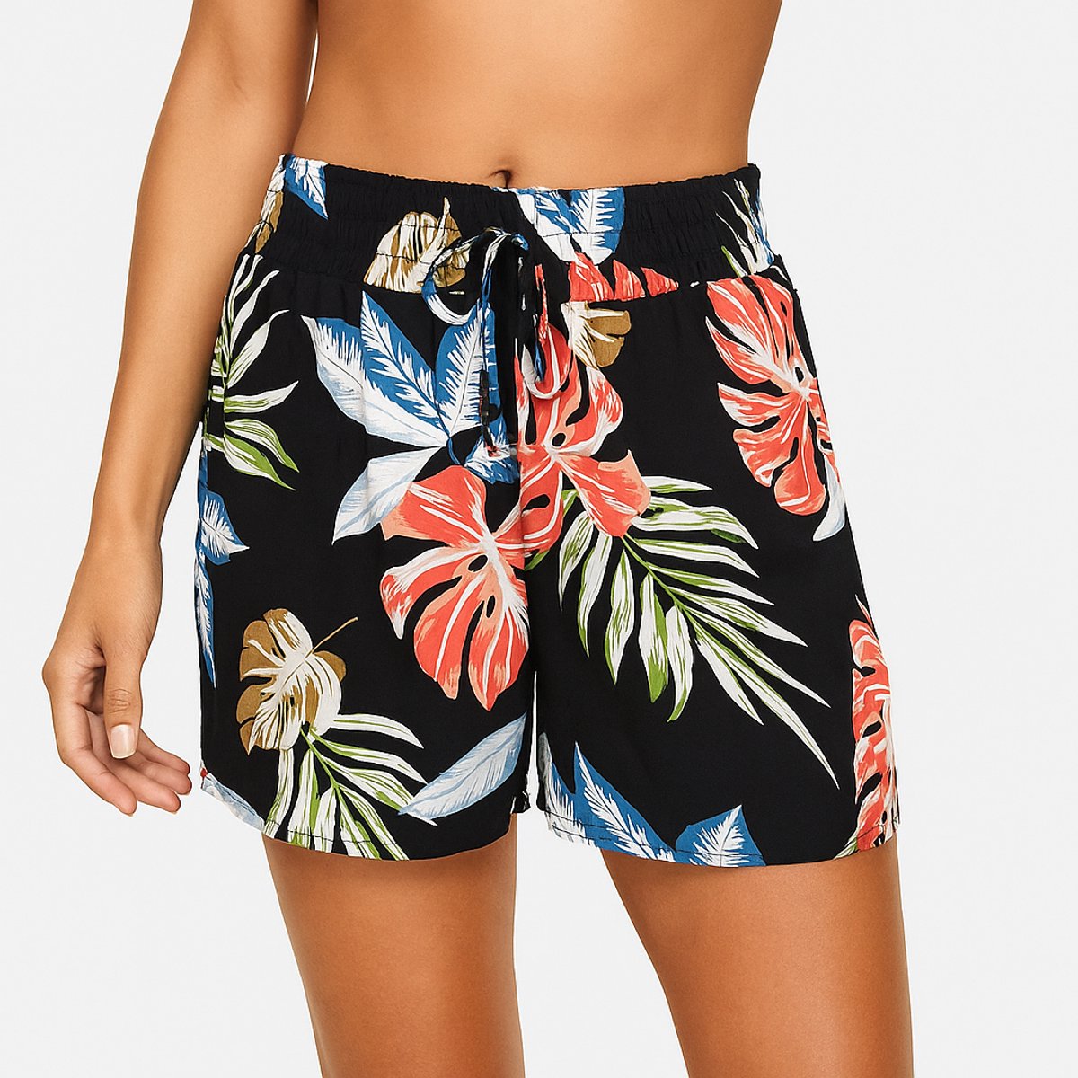 Hailys - Dames Korte Broek - Ladies flowing wijde Shorts