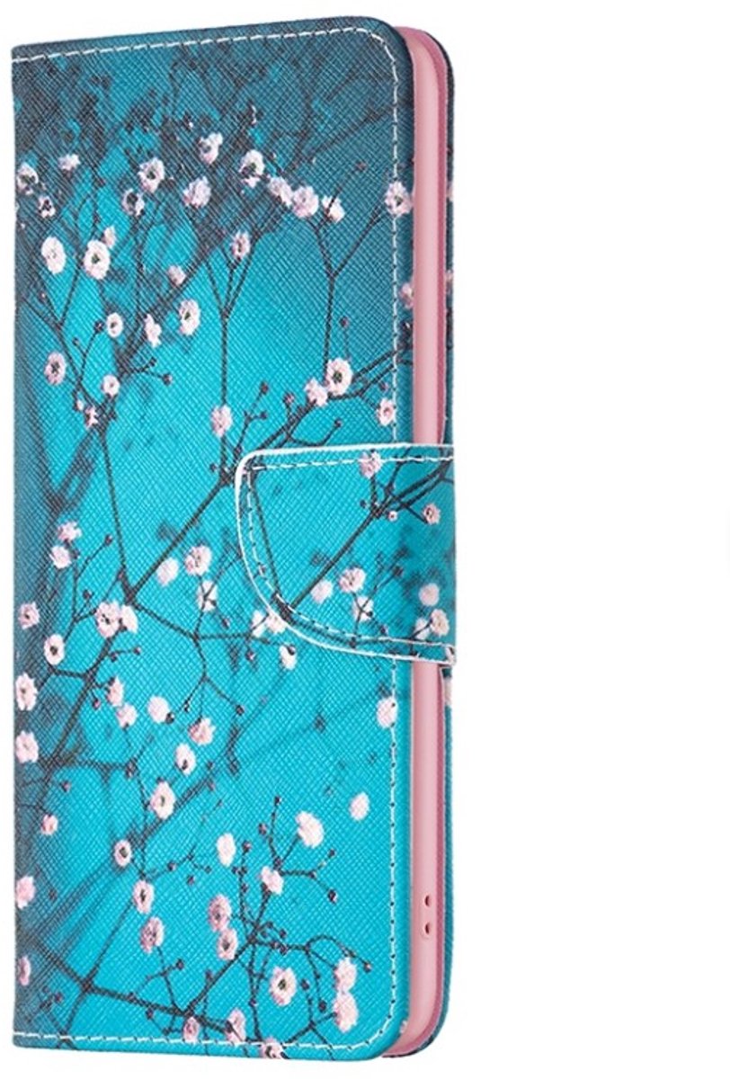 Go Go Gadget - Hoesje Met Pasjeshouder - Geschikt voor Samsung Galaxy A20e - Bloemen