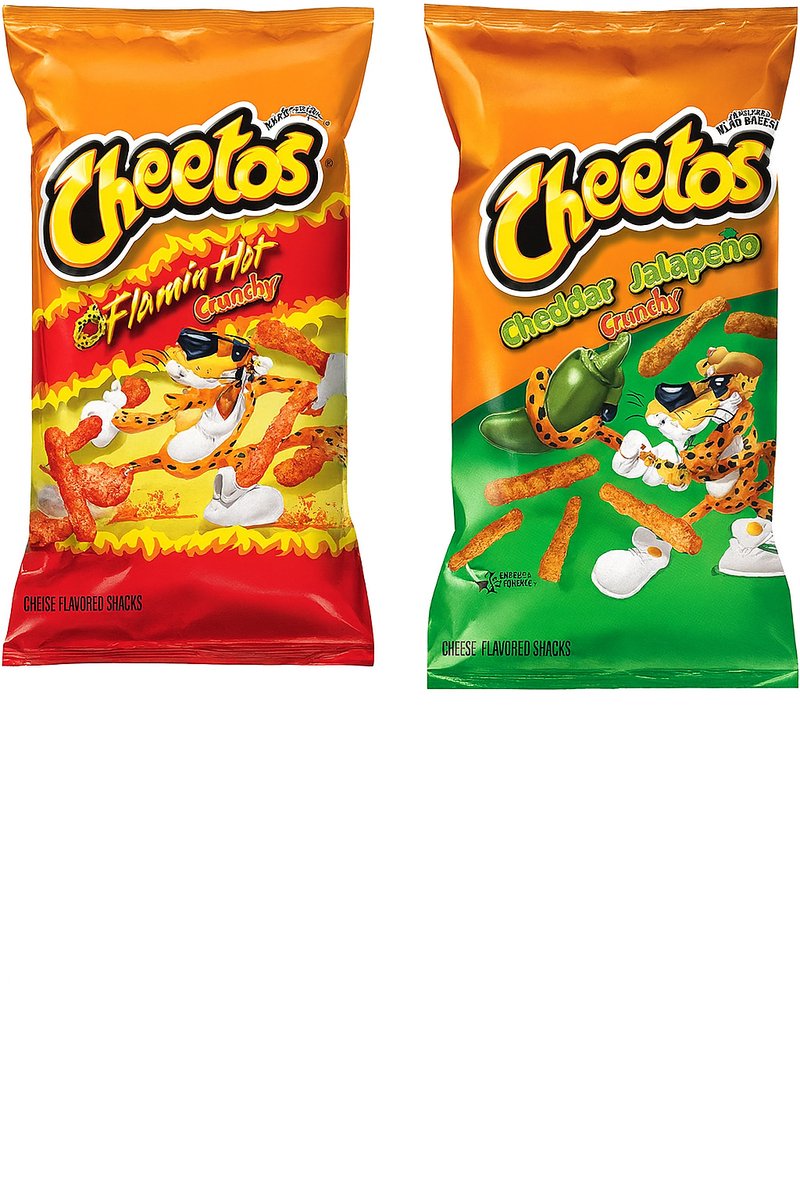 Mixpak Chips Cheetos Crunchy (Flamin Hot + Cheddar Jalapeno) 2x 226GR