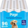 Page® toiletpapier - Compleet Schoon wc papier - 96 rollen - met een vleugje katoen