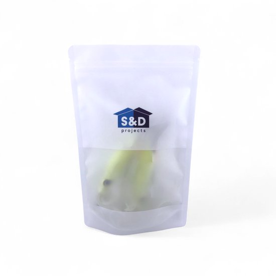 S&D - Kunstaas inktvis - 22cm 40g - Roofvissen - Glow in the dark - Dubbele dreg van S&D — afbeelding 3