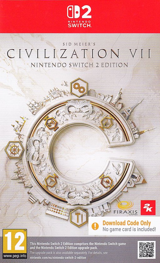 Civilization VII - Nintendo Switch 2 - Code in a box