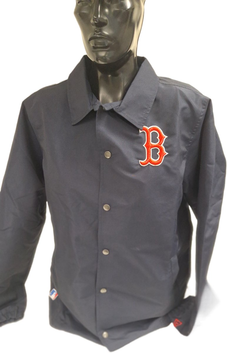 BOSTON REDSOCKS - RAIN COAT- NAVY- L