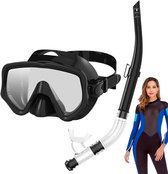 Neinkie Ensemble de Tuba Sec pour Adultes avec Support de Caméra, Masque de Plongée Panoramique Antibuée à Grand Angle, Masque de Plongée avec Tuba à Sommet Sec Neinkie Ensemble de Tuba Sec pour Adultes avec Support de Caméra, Masque de Plongée Panoramique Antibuée à Grand Angle, Masque de Plongée avec Tuba à Sommet Sec
