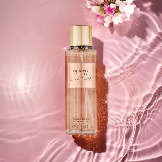 Victoria's Secret Bare Vanilla Dames Parfum Fragrance BodyMist | Incl VS verpakkingstasje