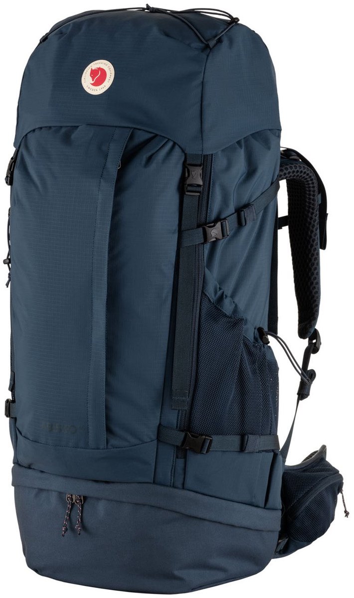 Fjällräven Trekkingrugzak Rugzak Abisko Trek 65 Backpack Navy Donkerblauw