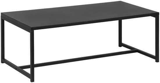 Table basse Alice's Garden INDUSTRIAL - 100x50x36cm - métal noir