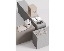 Kampeerventilator 8000mAh op batterijen, draagbare, oplaadbare tentventilator met afstandsbediening, plafondventilatorlamp met 3 afneembare ventilatorbladen, timer, 3 snelheden met gratis afstandsbediening voor buiten, wit