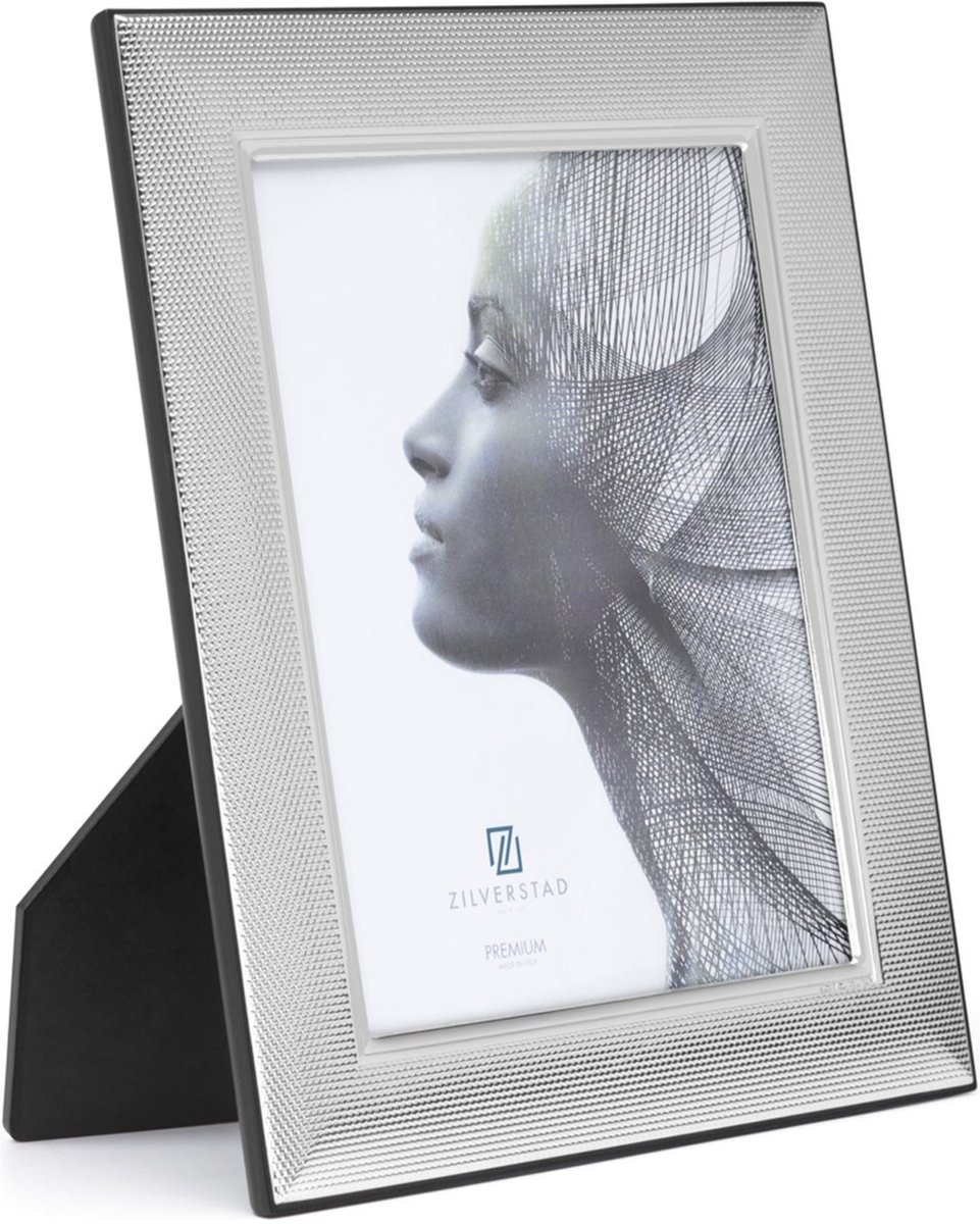 Zilverstad Premium - Fotolijst Lucca 10x15 cm miro silver Zilver