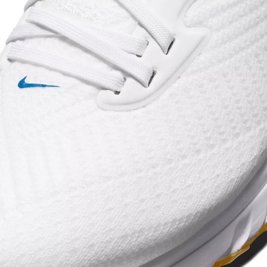 Nike Air Zoom Infinity Tour Golf - Limited Edition - European Tour - Heren - Flyknit - Wit/Geel/Blauw - Maat 38 - Doos Zonder Deksel van Nike — afbeelding 4