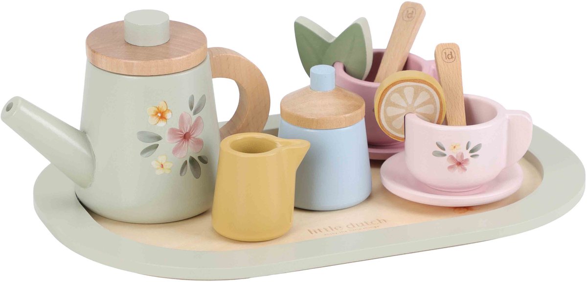 Little Dutch Theeservies – Hout — afbeelding 10
