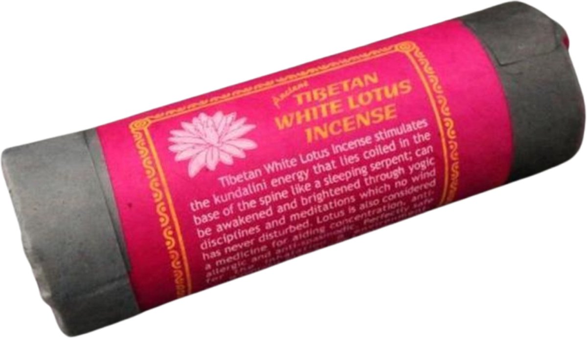 Ruben Robijn Tibetaanse White Lotus wierook stokjes - Kleine koker Roze
